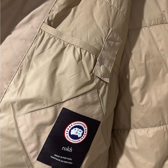 SOLD - RARE Canada Goose x Rokh x Matt McCormick Padded Trucker Strap Jacket - Picture 13 of 17
